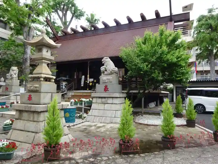 高円寺氷川神社の本殿・本堂