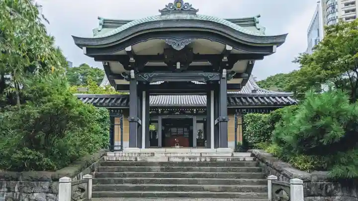 青松寺の山門・神門