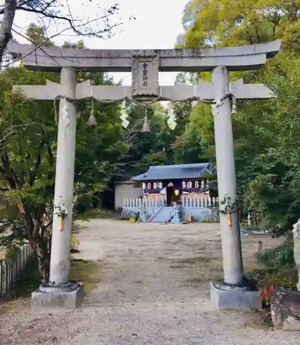 金山媛神社の鳥居