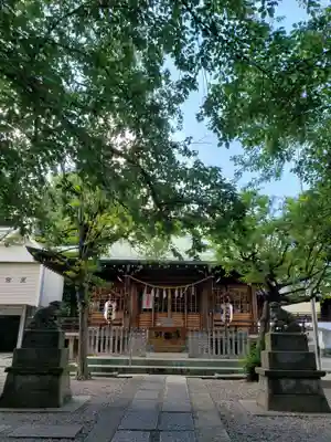 本郷氷川神社の本殿・本堂