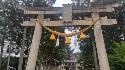 豊原北島神社の鳥居