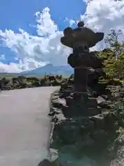 寛永寺別院浅間山観音堂 奥の院「炎観音」の景色