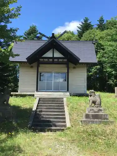 材木澤神社の本殿