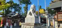 西根神社の狛犬