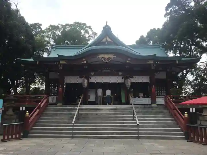 多摩川浅間神社の本殿・本堂
