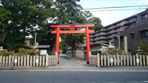 魚崎八幡宮神社の鳥居