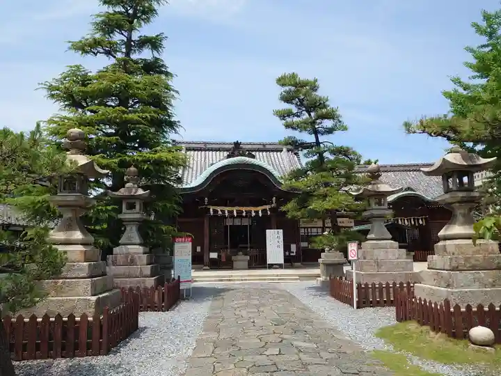 大垣八幡神社の本殿・本堂