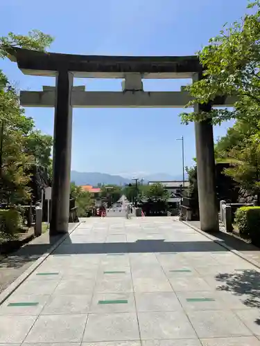 武田神社の鳥居