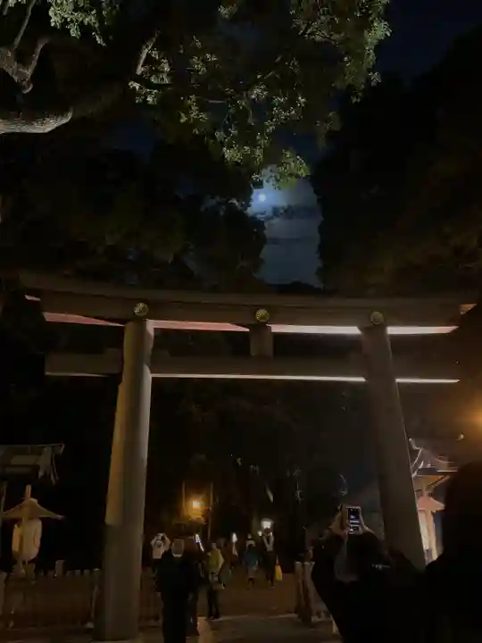 明治神宮の鳥居