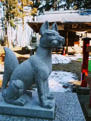 藤沢稲荷神社の狛犬