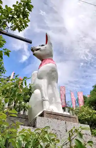 満福寺（三好稲荷閣）の狛犬