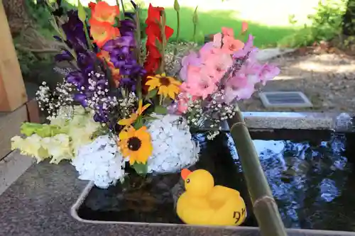 高司神社〜むすびの神の鎮まる社〜の手水舎