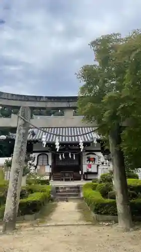 壺井八幡宮の鳥居