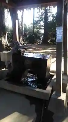 八王子神社の手水舎