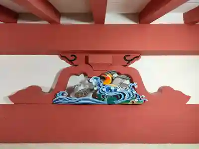 柏原八幡宮の芸術