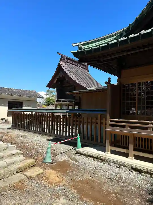 植田八幡神社の本殿・本堂