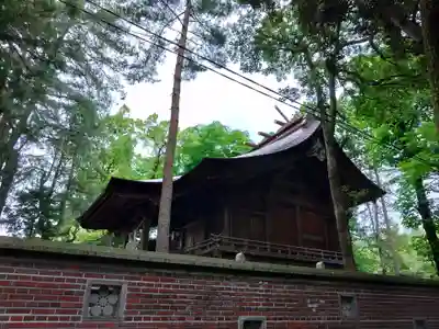 尾山神社の本殿・本堂