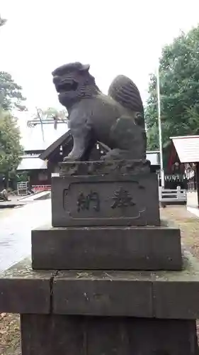 上富良野神社の狛犬