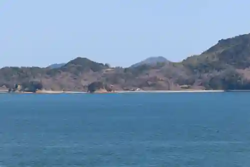 皇后八幡神社の景色