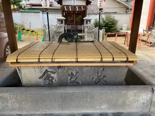 敷津松之宮　大国主神社の手水