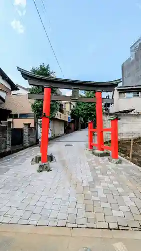 鳩ヶ谷氷川神社の鳥居