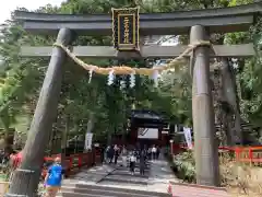 日光二荒山神社の鳥居