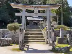 比婆山久米神社の鳥居