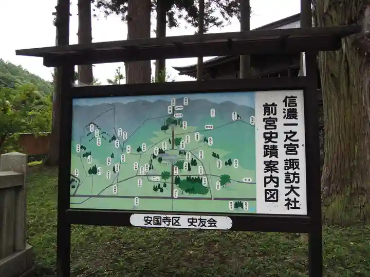 諏訪大社上社前宮のその他建物