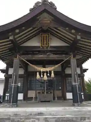 追分八幡神社の本殿・本堂