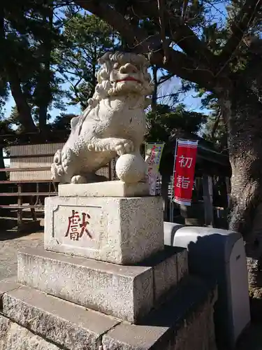 平塚三嶋神社の狛犬