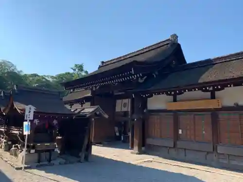 賀茂御祖神社（下鴨神社）の山門・神門