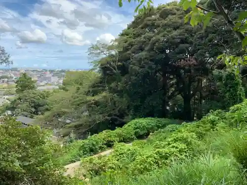 鷲山寺の景色