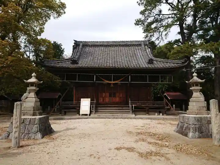 八幡社(中畑町)の本殿・本堂