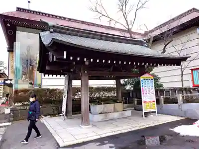 宮城縣護國神社の手水舎