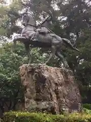 功山寺の像