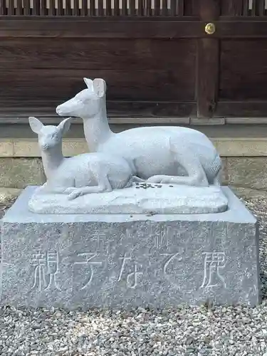 砥鹿神社（里宮）の狛犬