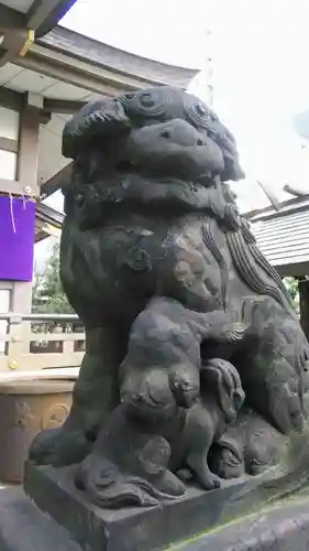 御穂鹿嶋神社の狛犬