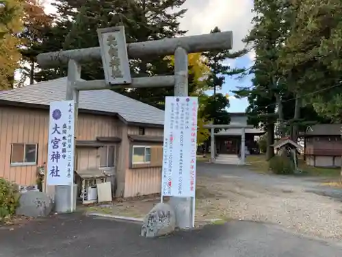 大宮神社の鳥居