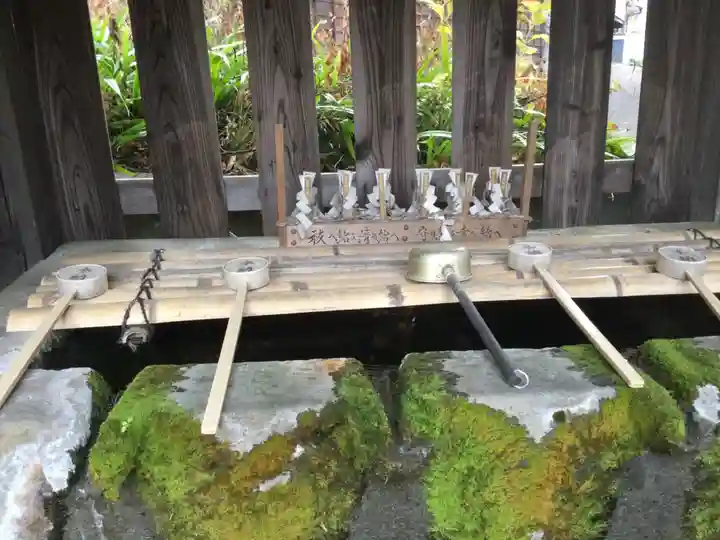 山家神社の手水舎