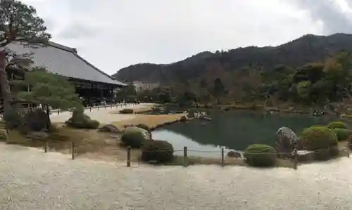 天龍寺の庭園