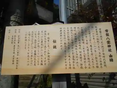 八雲神社（鎌倉・常盤）の歴史