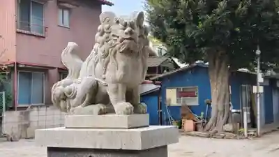 下総府中六所神社の狛犬