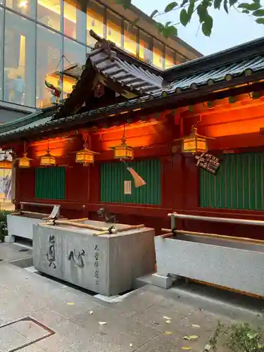 神田神社（神田明神）の手水舎