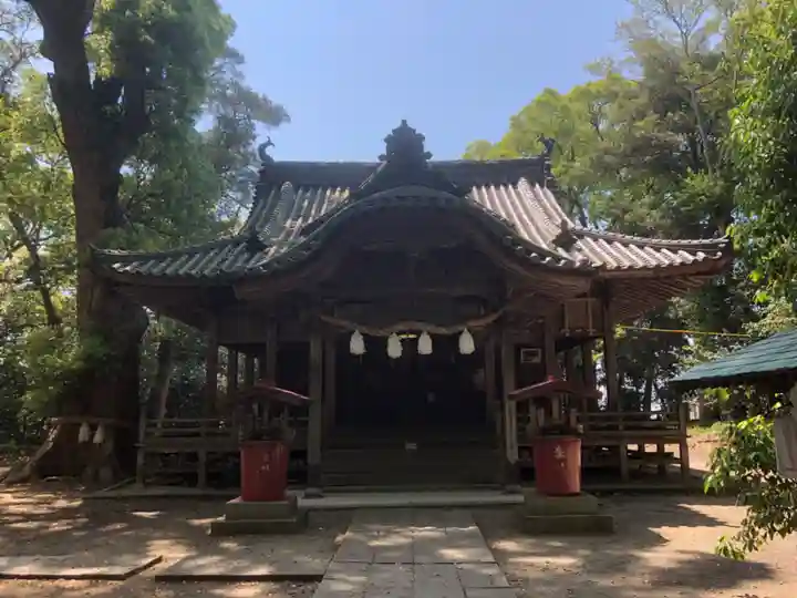 伊豫神社の本殿・本堂