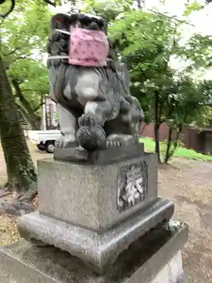 小垣江神明神社の狛犬