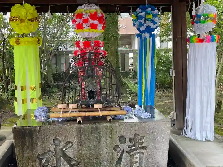 若宮神明社の手水舎