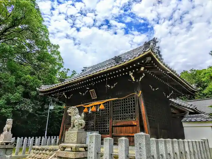 八幡社(間米八幡社)の本殿・本堂