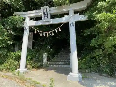 大嶋神社(秋葉神社、大島神社)の鳥居