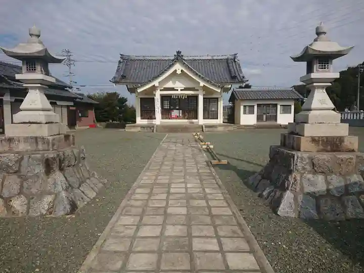 箆矢神社の本殿・本堂