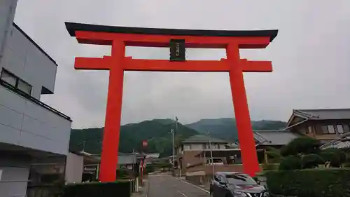 石鎚神社の鳥居